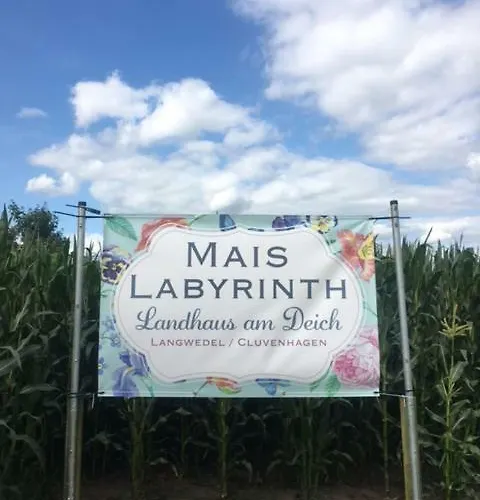 아파트 Landhaus Am Deich Cluvenhagen